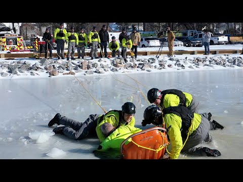 'We can only train for ice rescue when we have ice'; Henrico Fire doesn't let frigid weather slip by