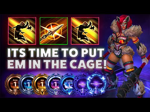 Sonya Leap - ITS TIME TO PUT EM IN THE CAGE! - Bronze 2 Grandmaster S2 2022