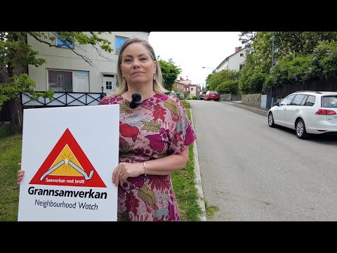 Grannsamverkan – skyddar dig mot inbrott