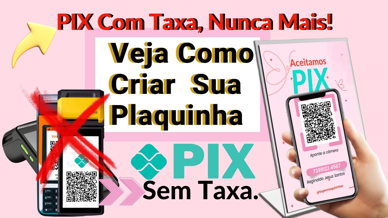 Gerar Seu QR Code PIX e Venda Sem Pagar Taxa! #Grátis