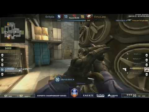 EnVyUs DEVIL's Insane 1v4 Clutch | CS:GO GAMEPLAY HIGHLIGHT