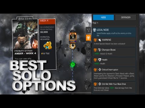 Eternity Of Pain: Anger - Week 4 Warlock - Best Solo Options! - Marvel Contest Of Champions