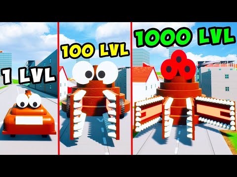 EVOLUTION OF POOP IN BRICK RIGS! FROM A TODDLER TO A MUTANT DEVOURER!