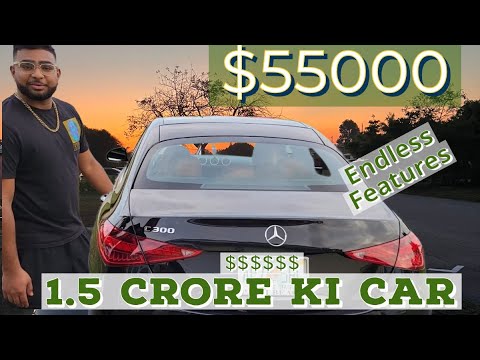 Mercedes-Benz C-Class | Ly li Abdullah ny | Car Vlog C300| Review Features | #luxurycars  #sportscar