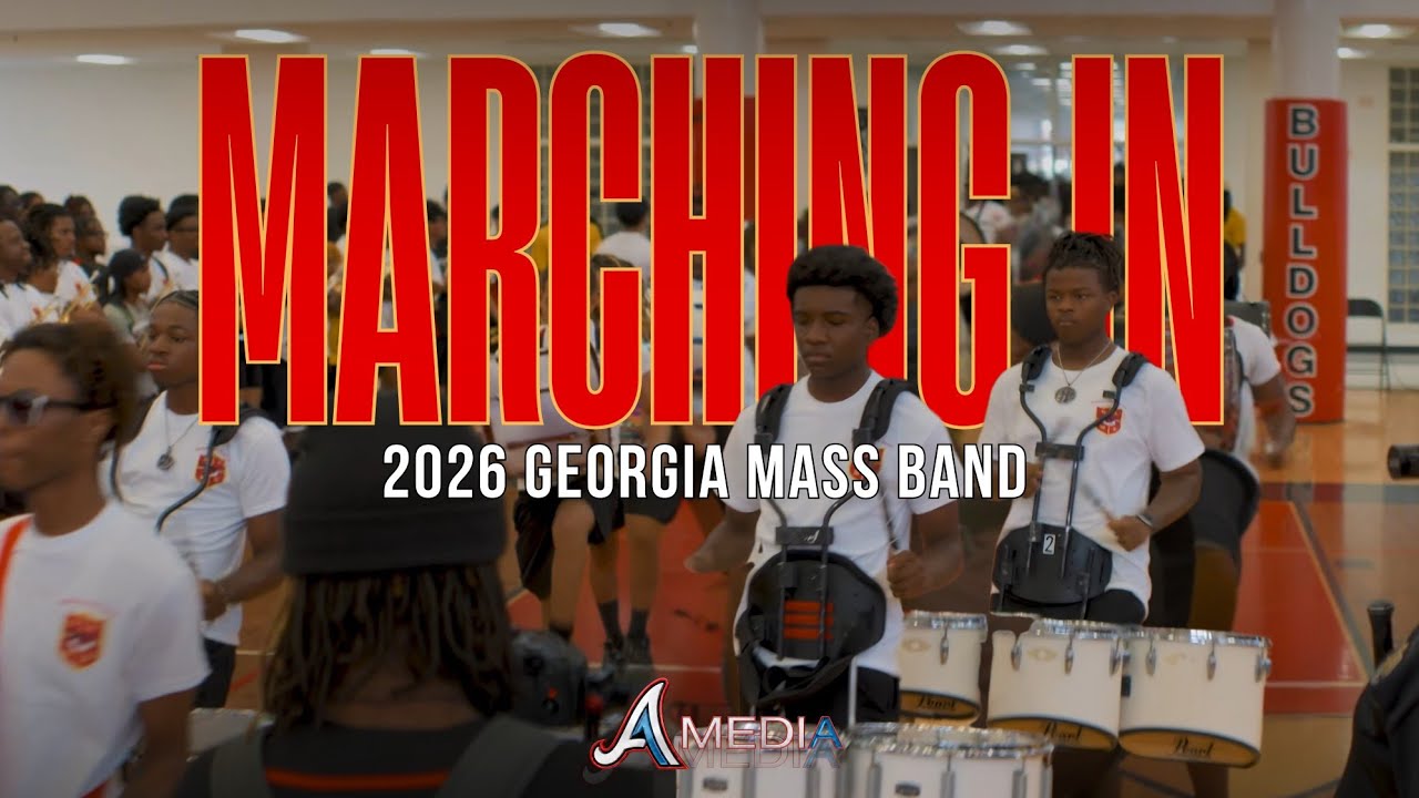 Marching In - Georgia Mass Band "GAMB" | 2026 Meet The GAMB | 4K 🔥🎥🎬‼️