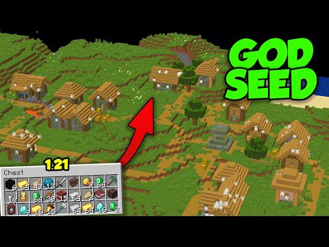 BEST OP Loot Survival/Hardcore/Speedrun Seed for Java 1.21