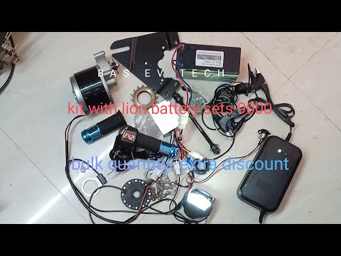 Electric Bicycle Kit With Battery