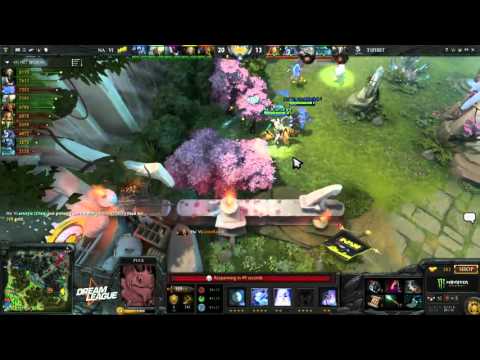 Na'Vi pulling a Benny Hill on Iceberg's Puck