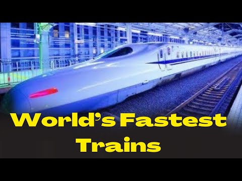 Top 5 Fastest Trains in The World 2024