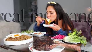 ASMR & MUKBANG JJAJANGMYEON & EGG, TOMAHAWK STEAK, COSTCO FOODS  먹방