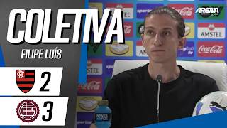 COLETIVA FILIPE LUÍS | AO VIVO | Flamengo x Lanús - Recopa 2026