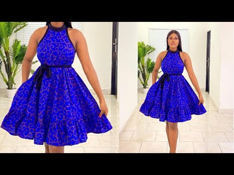 How to Cut and sew this Simple Circle Dress with...