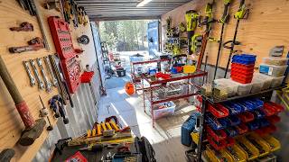 From MESS to MASTERPIECE: Revamping and organizing our shipping container workshop
