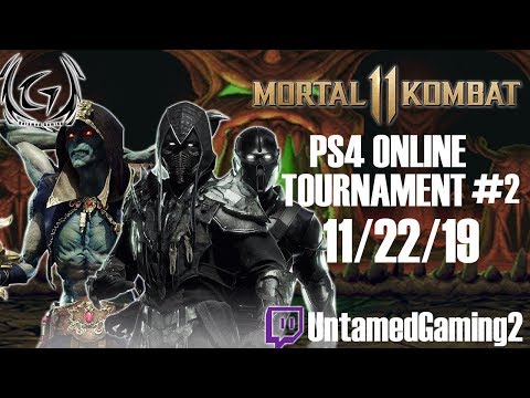 MK11 Season 1 PS4 Online Tournament #2 11/22/19