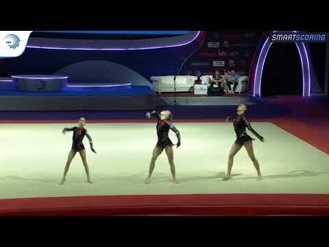 Women's group Israel - 2019 junior Acro European Champions, balance