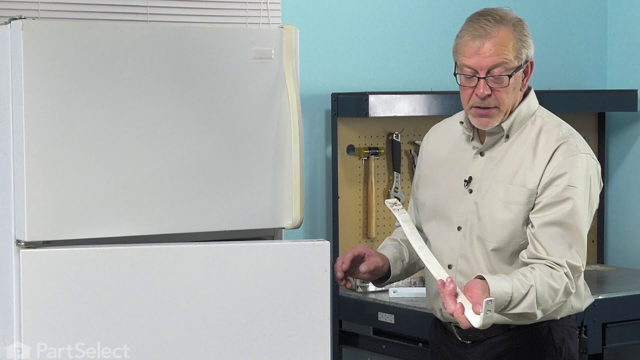 Replacing your Whirlpool Refrigerator Door Handle - White Replacing your Whirlpool Refrigerator Door Handle - White