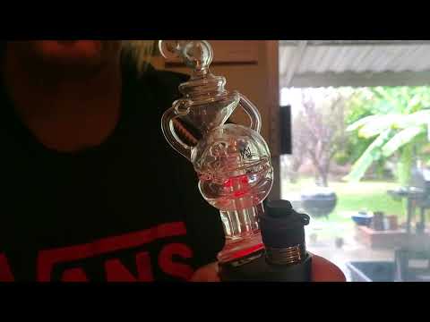 Puffco Peak Pro/ MJ Arsenal top. This thing is a banger! #puffcopeakpro #mjarsenal #420 #hash