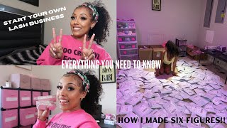 How to start your own lash business! STEP BY STEP | 2023