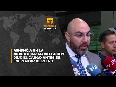 Renuncia en la judicatura: Mario Godoy dejó el cargo antes de enfrentar al pleno