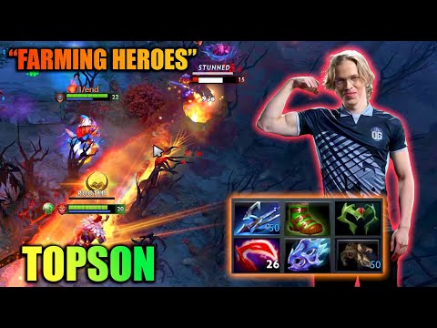 THIS IS WHY TOPSON HAS 70 % WINRATE WITH MONKEY KING - DOTA 2 4K