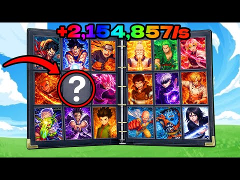 I Collected EVERY Card in Anime Card Collection (24 Hour Challenge)