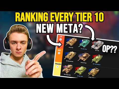 Ranking EVERY TIER 10 in 2026 WoT Blitz