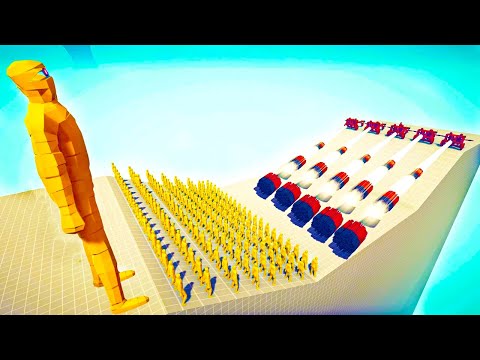 100x MUMMY + GIANT vs 5x EVERY GOD -🏹 Totally Accurate Battle Simulator TABS