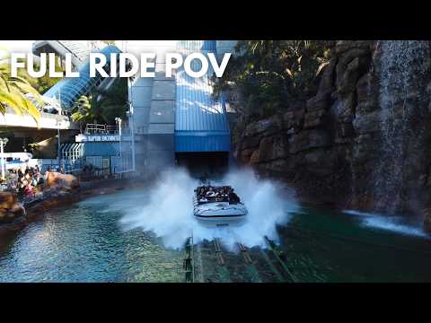 Jurassic World The Ride FULL POV 2026 | Universal Studios Hollywood [Enhanced 4K]