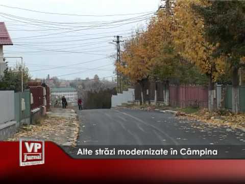 Alte străzi modernizate în Câmpina