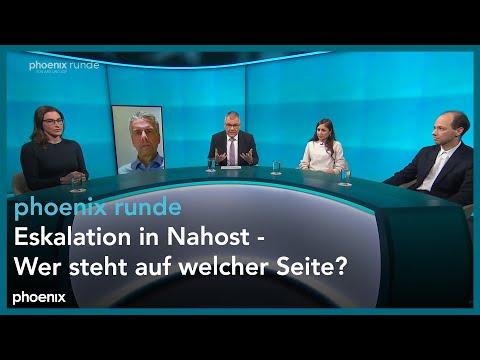phoenix runde: Eskalation in Nahost - Wer steht auf welcher Seite?
