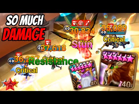 Crazy Damage Cleave with Lagmaron and Manannan - Summoners War