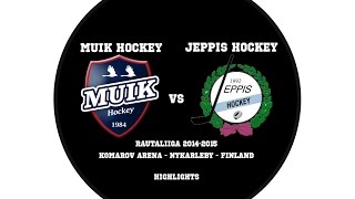 preview picture of video 'Muik Hockey - Jeppis Hockey : Highlights 13.12.2014'