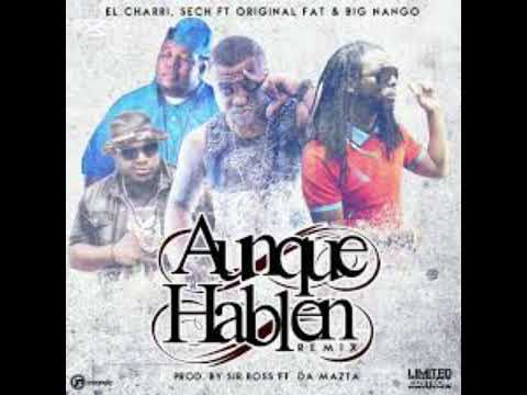 El charri aunque hablen  remix  sech ft original fat & big nango