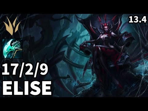 Elise Jungle vs Amumu - EUW Master | Patch 13.4
