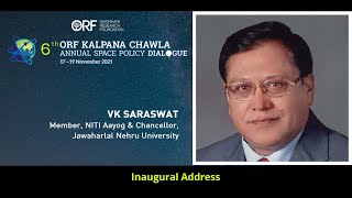 'India should take the lead on an International Alliance for Space' - VK Saraswat, #NITIAayog
