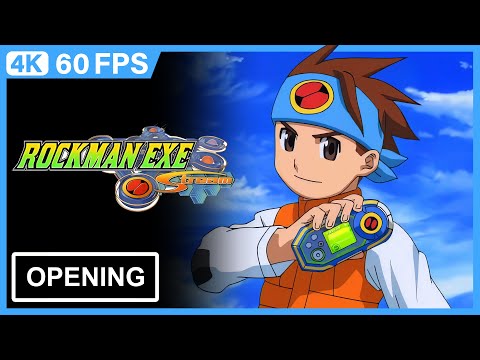 Rockman.EXE Stream Opening | Creditless | 4K 60FPS Remastered