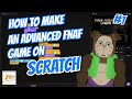 How to make an ADVANCED FNAF GAME on SCRATCH! #1 Main Menu | How to Scratch