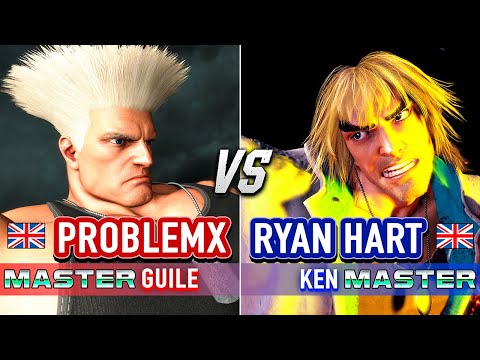SF6 🔥 PROBLEMX (Guile) vs RYAN HART (Ken) 🔥 Street Fighter 6 High Level Gameplay