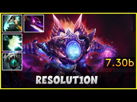 Resolut1on Arc Warden | Dota 2 Gameplay - Dota 2 Patch 7.30b