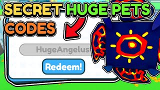 😱This *SECRET CODE* GIVES FREE HUGE PETS in Pet Simulator X
