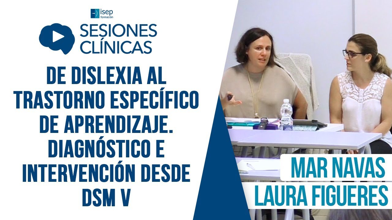 De dislexia al trastorno específico de aprendizaje. Diagnóstico e intervención desde DSM V