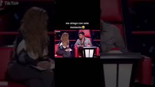 Momento gracioso de Mirian Rodríguez y Pablo López en la voz  2020 - ot fans