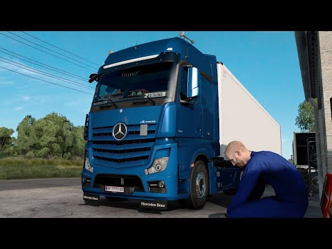 ETS2 1.39 ProMods 2.51 Mercedes Actros MPIV Banja Luka - Prilep