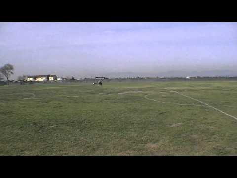 =wc= 450 pro inverted cutting grass crash.