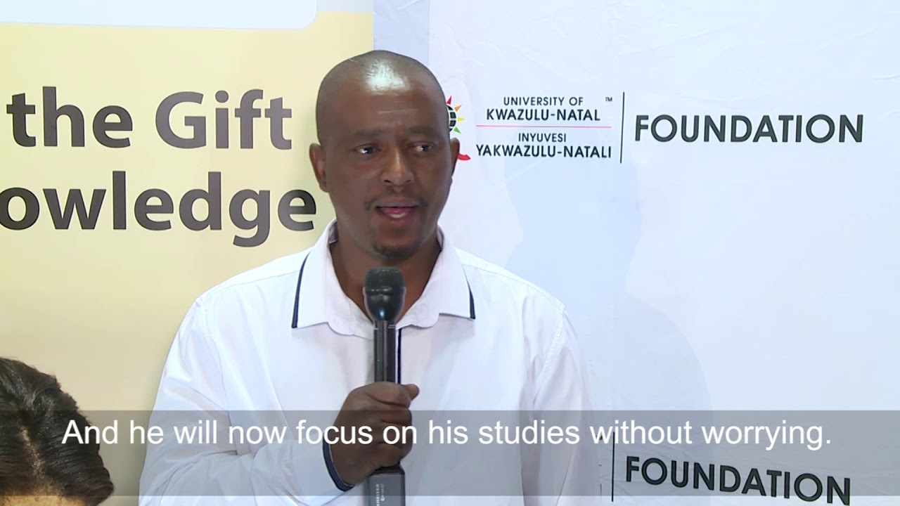 Testimony from father of recipient