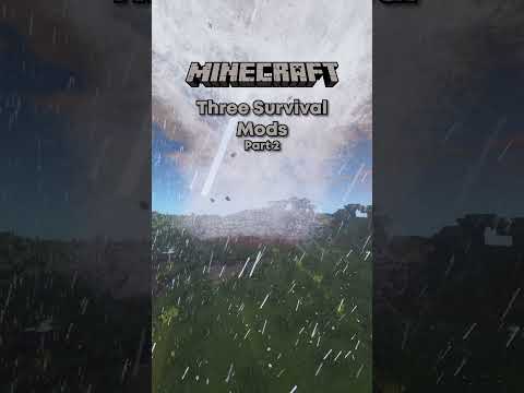 Minecraft: Three Survival Mods Pt. 2! (Tornado Mod)