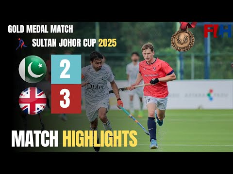 Pakistan Vs Great Britain Hockey 🥉 Bronze Medal Match Highlights | Sultan of Johor Cup 2025