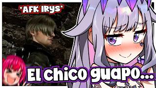Biboo try to flirt Leon in Spanish while IRys leave him alone!