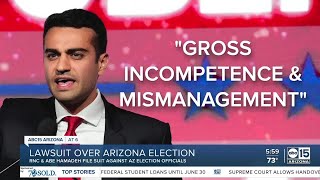 Abe Hamadeh files lawsuit over AZ 2022 election results