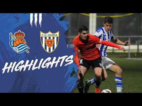 HIGHLIGHTS | J16 - 2ª RFEF | Real Sociedad C 2 - 4 CD Izarra | Zubieta